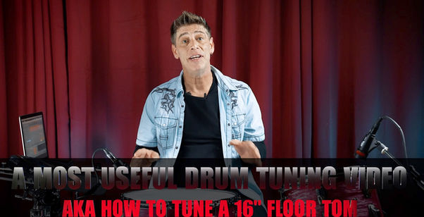How To Tune a 16" Floor Tom from Scratch